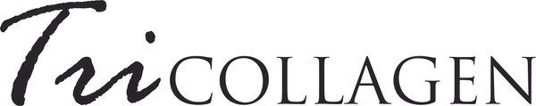 TriCollagen logotipas juodai baltas