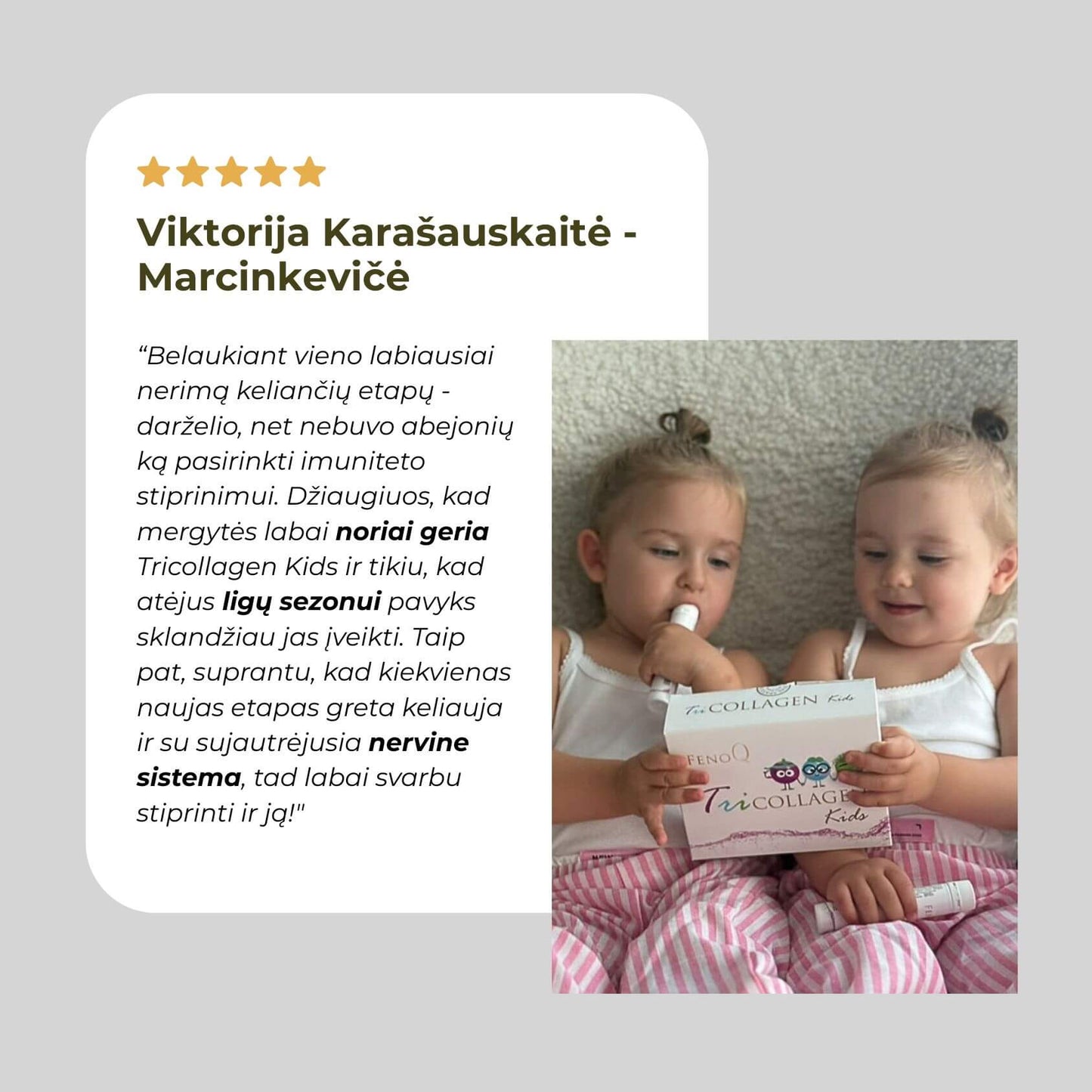 TriCollagen Kids (vaikams)