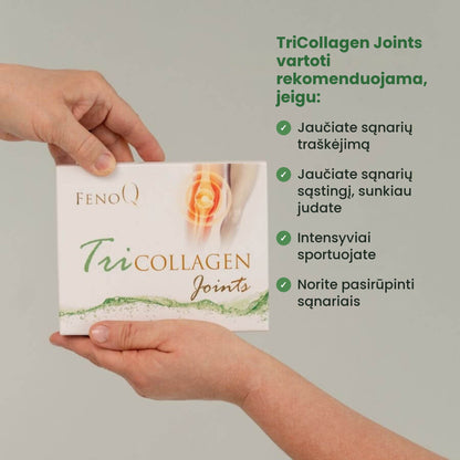 TriCollagen Joints vartoti rekomenduojama, jeigu
