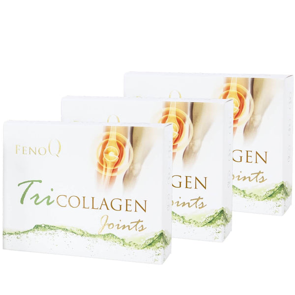 TriCollagen Joints 3 pakuotes baltame fone
