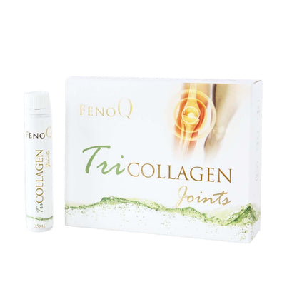 TriCollagen Joints pakuote baltame fone
