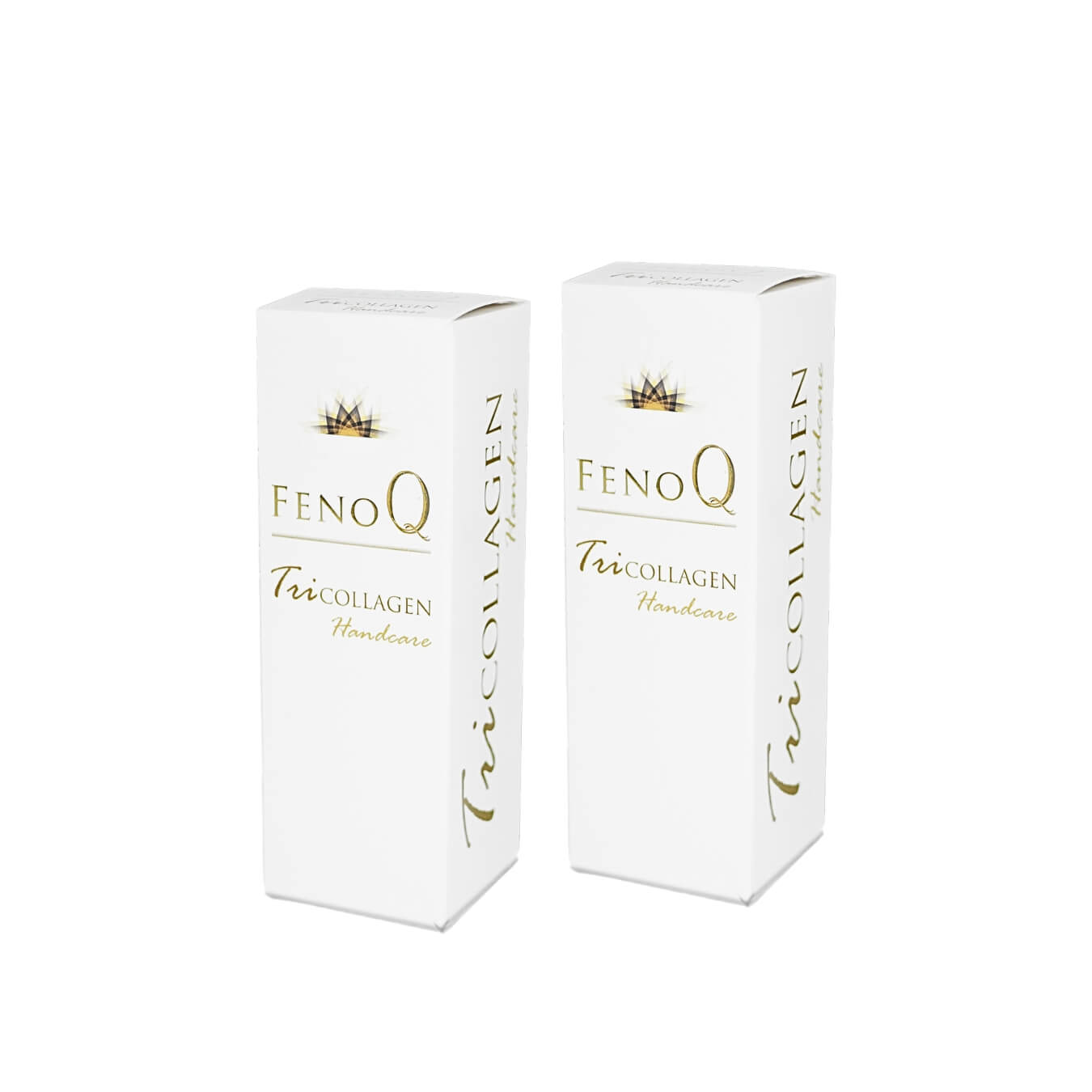 TriCollagen ranku serumai 2 pakuotes baltame fone