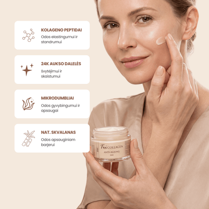 TriCollagen anti-ageing veido kremai