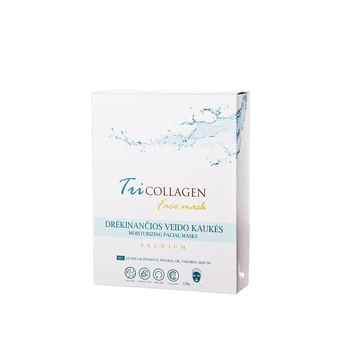 TriCollagen veido kaukės (10 vnt.)